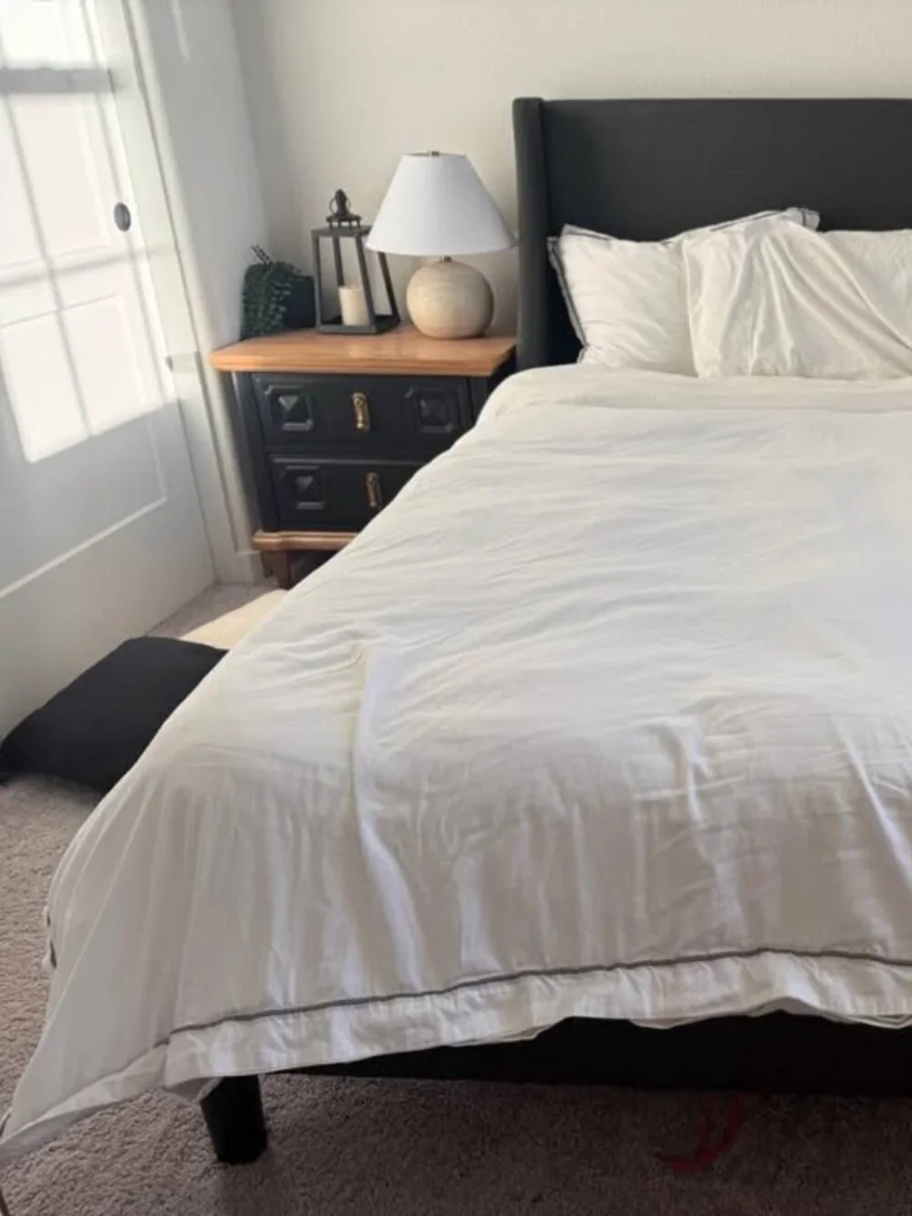Boll & Branch White F/Q Bedding Set Bundle